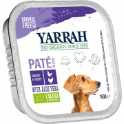 48er-SET Bio Pate mit Huhn und Truthahn 150g Hund Nassfutter Yarrah